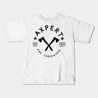 Axe Throwing Axpert Kids T-Shirt